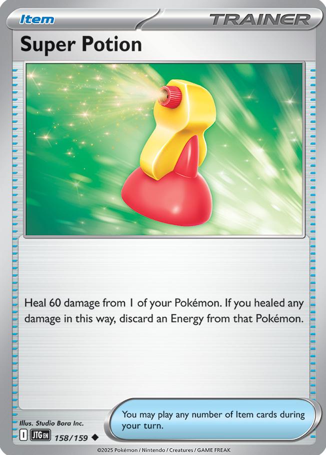 Super Potion 2025 Pokemon Scarlet & Violet Journey Together