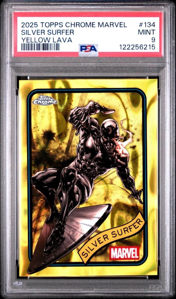 2025 Silver Surfer [Clawed Chrome Red Refractor] #134