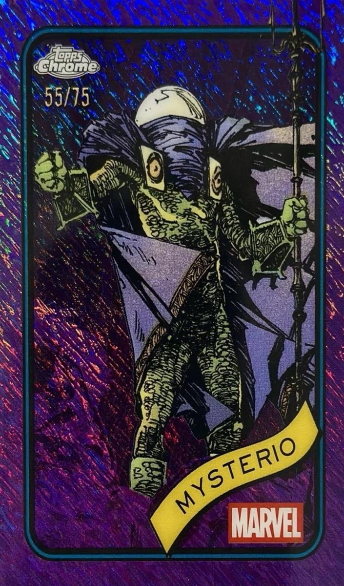 2025 Mysterio [Clawed Chrome Black Refractor] #115