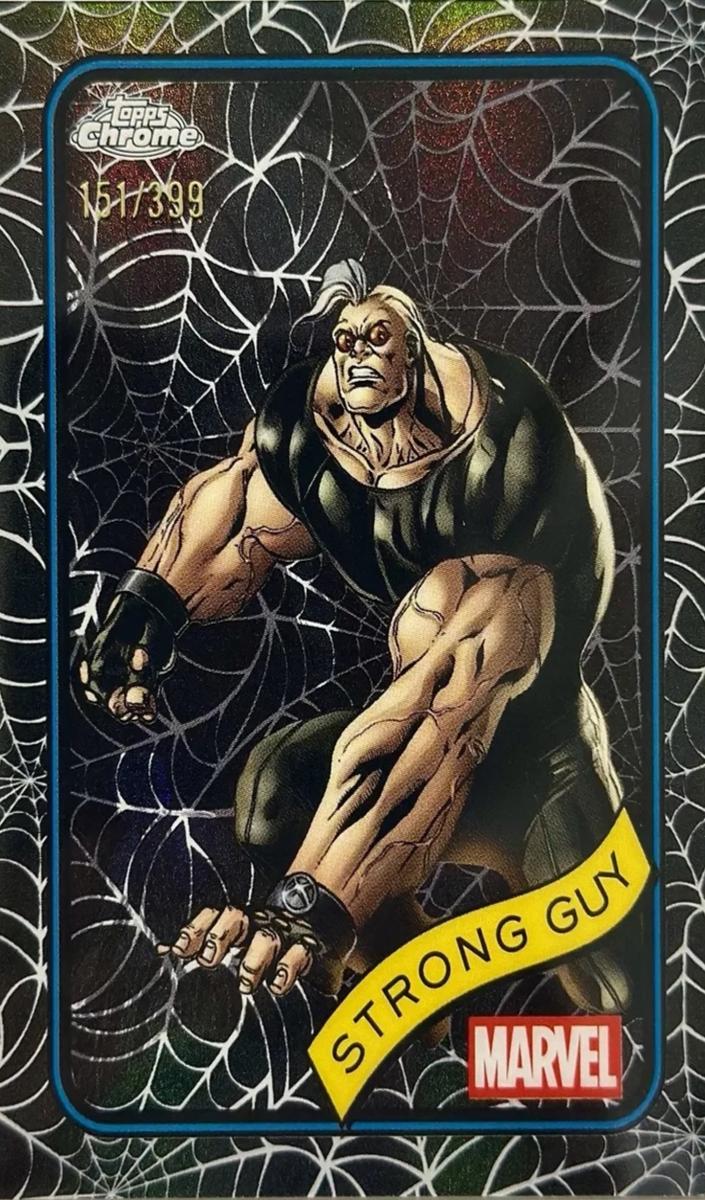 2025 Strong Guy [Spider Web Refractor] #182