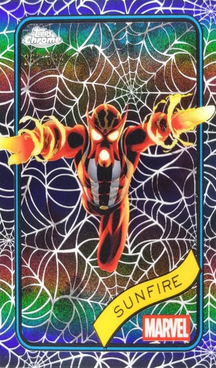 2025 Sunfire [Spider Web Refractor] #22