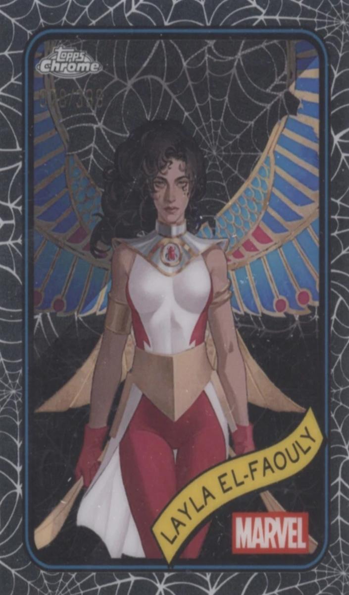 2025 Layla El-Faouly [Clawed Chrome Red Refractor] #10