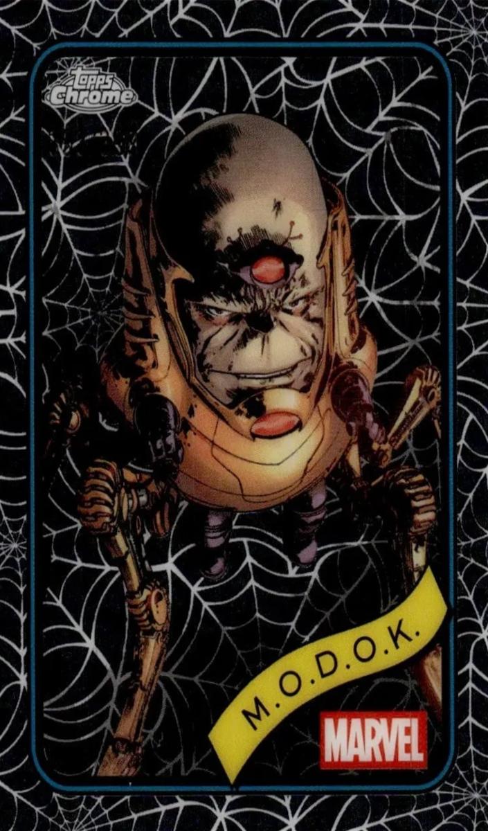 2025 M.O.D.O.K. [Clawed Chrome Black Refractor] #117