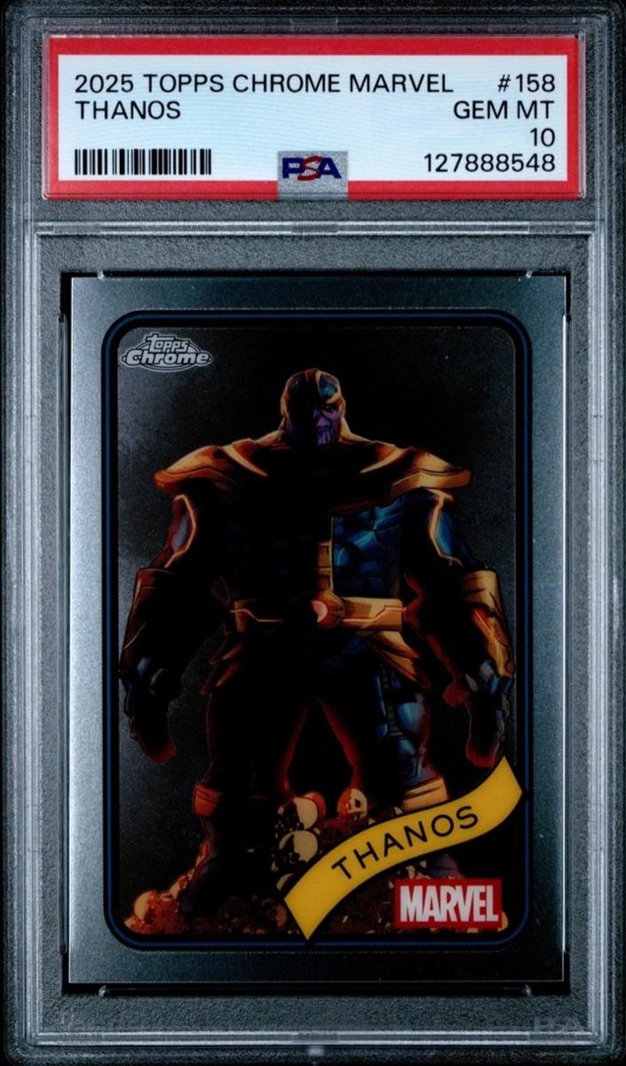 2025 Thanos [Red Wave Refractor] #158