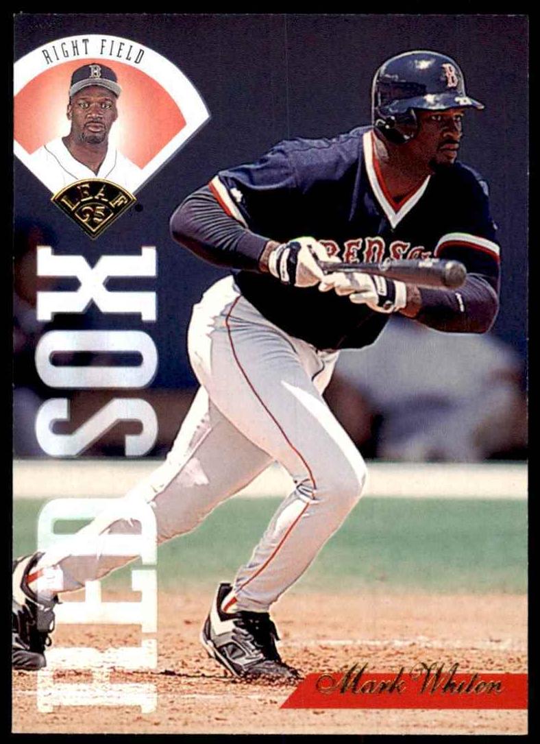 1995 Leaf Mark Whiten #384 card