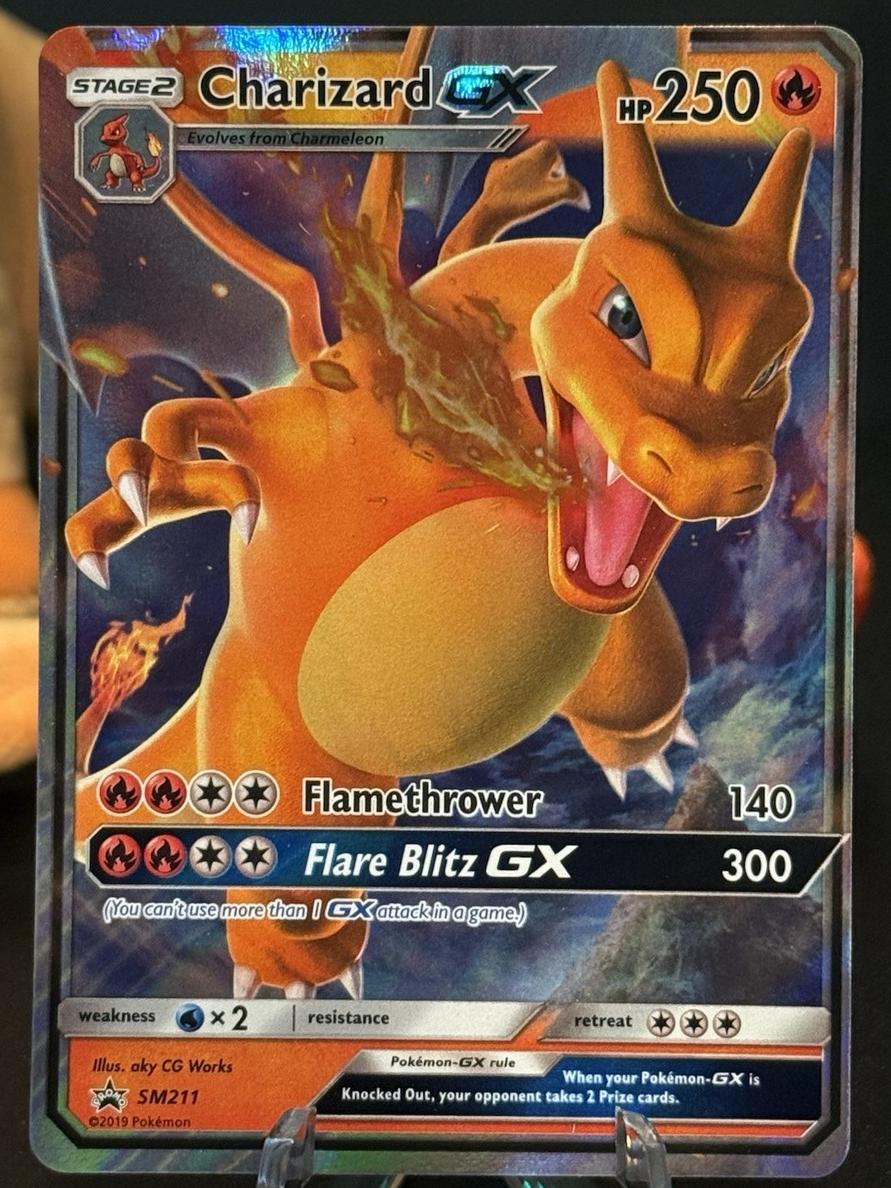 Charizard GX 2019 Pokemon Sun & Moon Black Star Promo