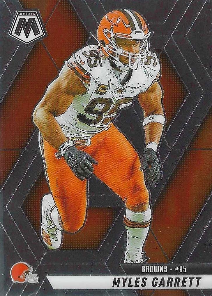 Myles Garrett 2025 Mosaic Football card
