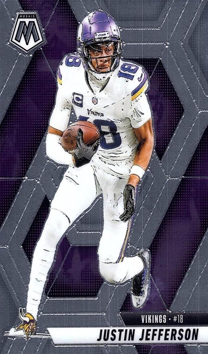 Justin Jefferson 2025 Mosaic Football card