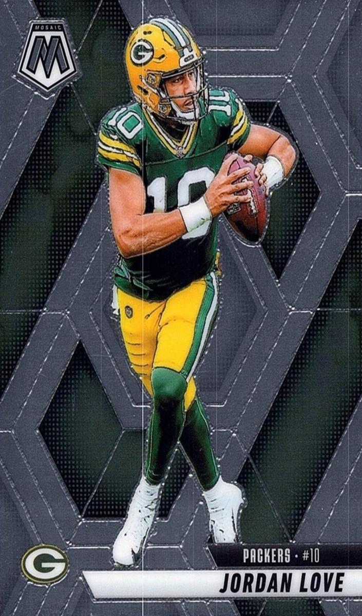 Jordan Love 2025 Mosaic Football card