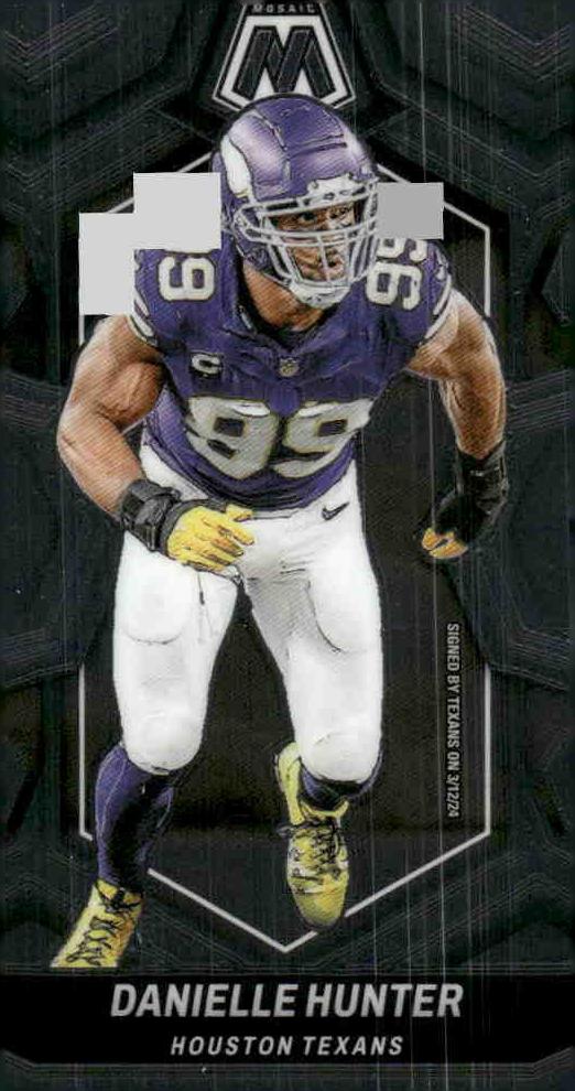 Danielle Hunter 2024 Mosaic Football card