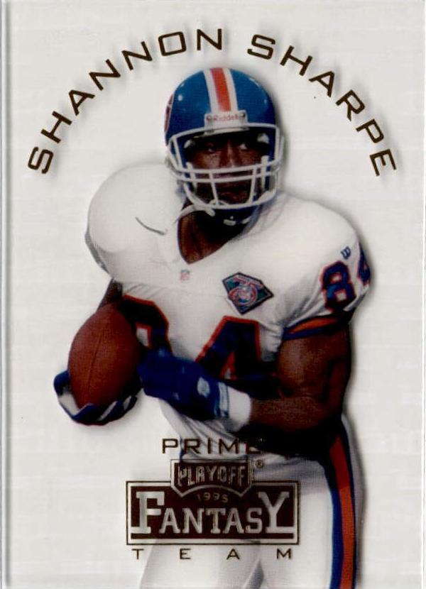 1995 Playoff Prime Shannon Sharpe #FT2 card