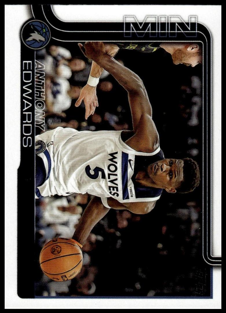 Anthony Edwards 2025 Topps Basketball card