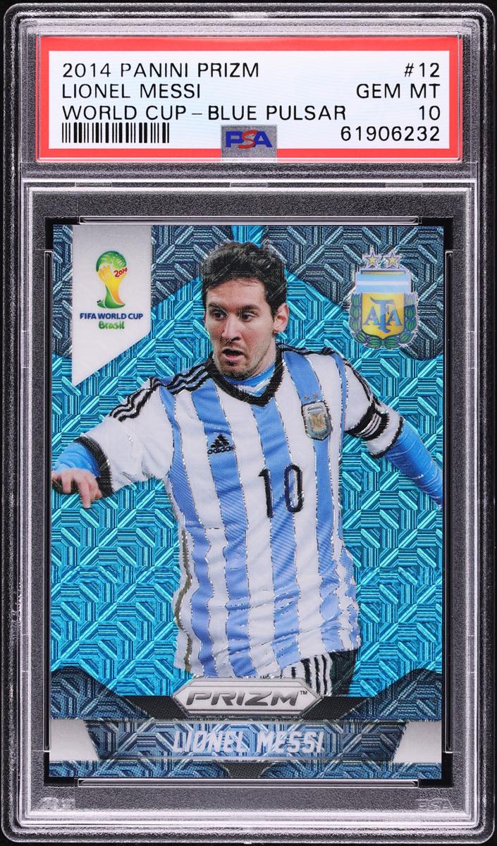 2014 Lionel Messi [Blue Pulsar] #12