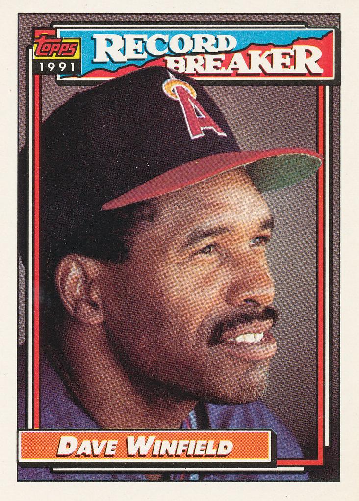 1992 Topps Dave Winfield #5 card
