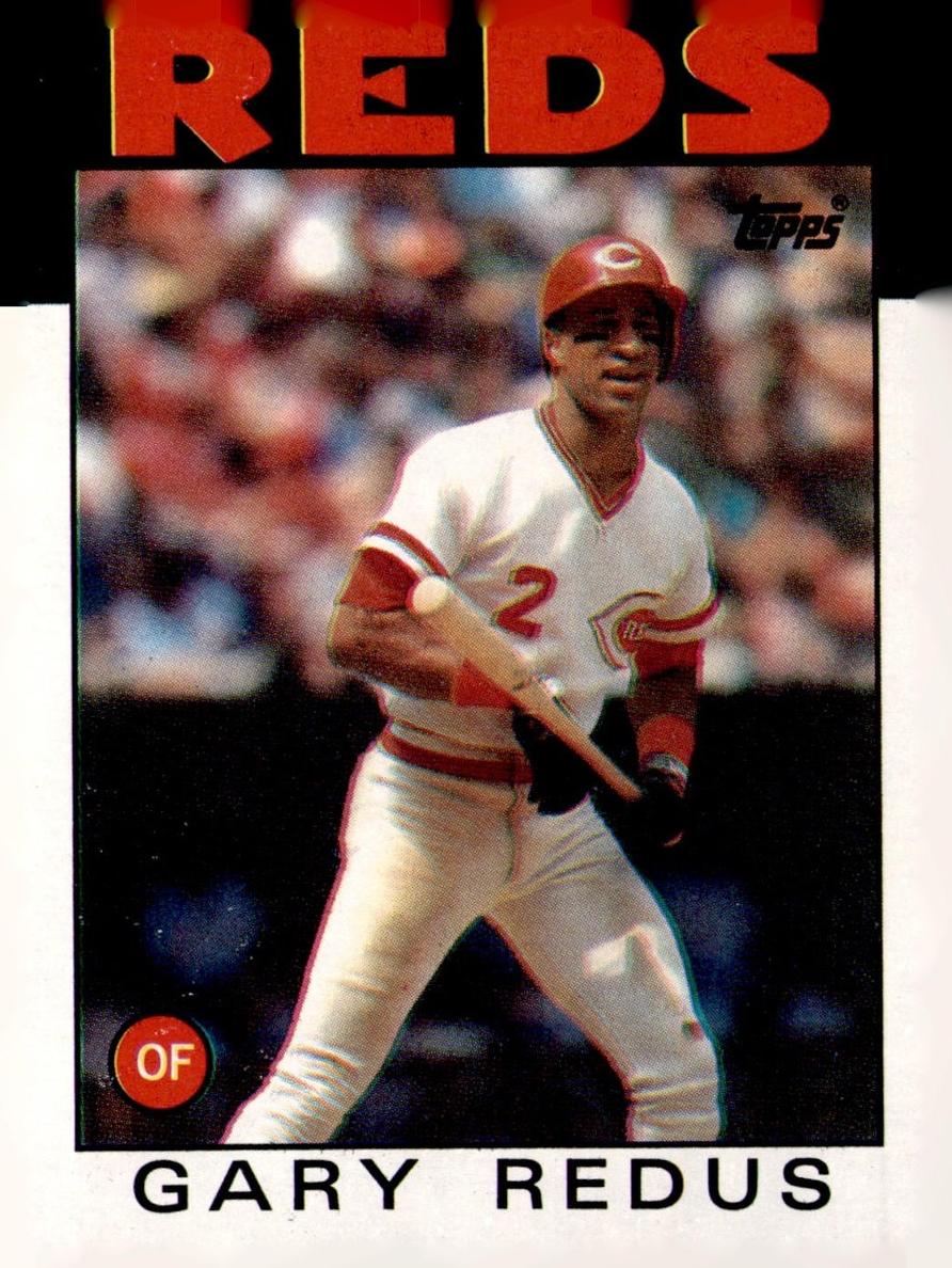 1986 Gary Redus #342