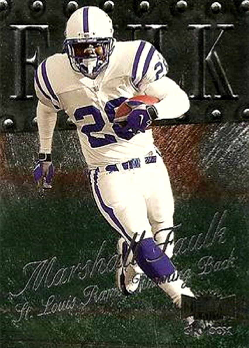 1999 Marshall Faulk [Precious Metal Gems] #93
