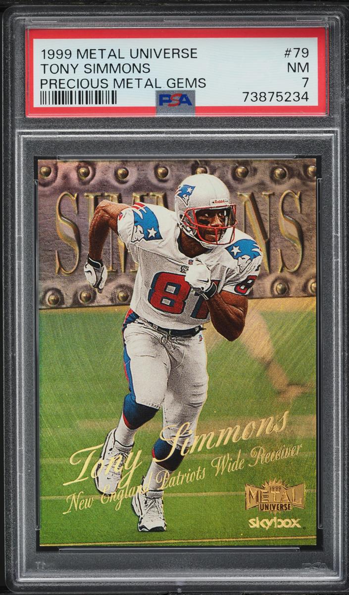 1999 Tony Simmons [Precious Metal Gems] #79