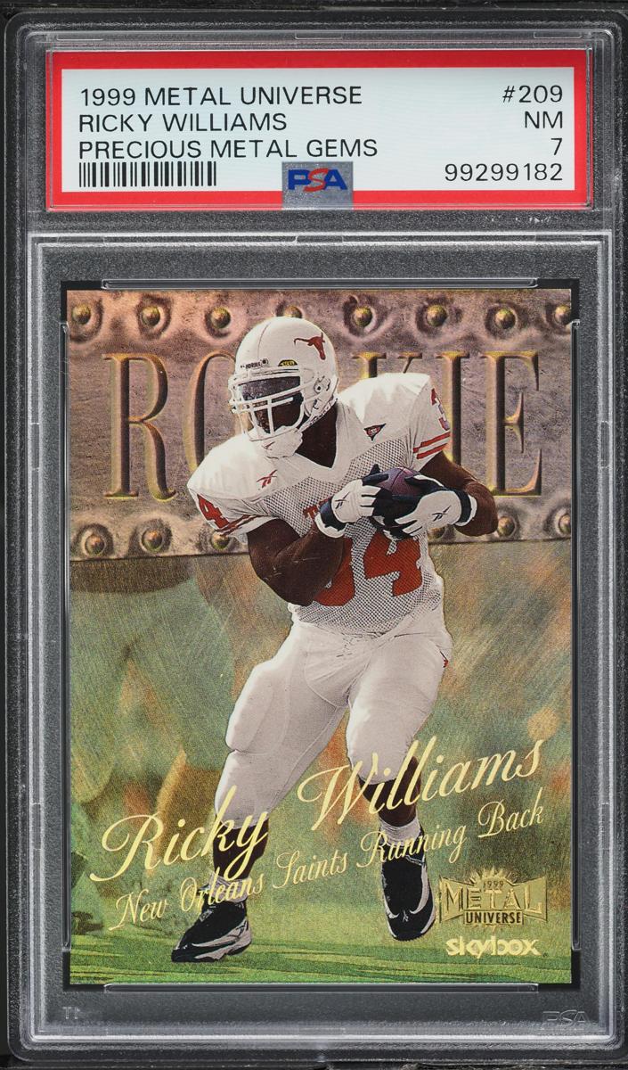 1999 Ricky Williams [Precious Metal Gems] #209