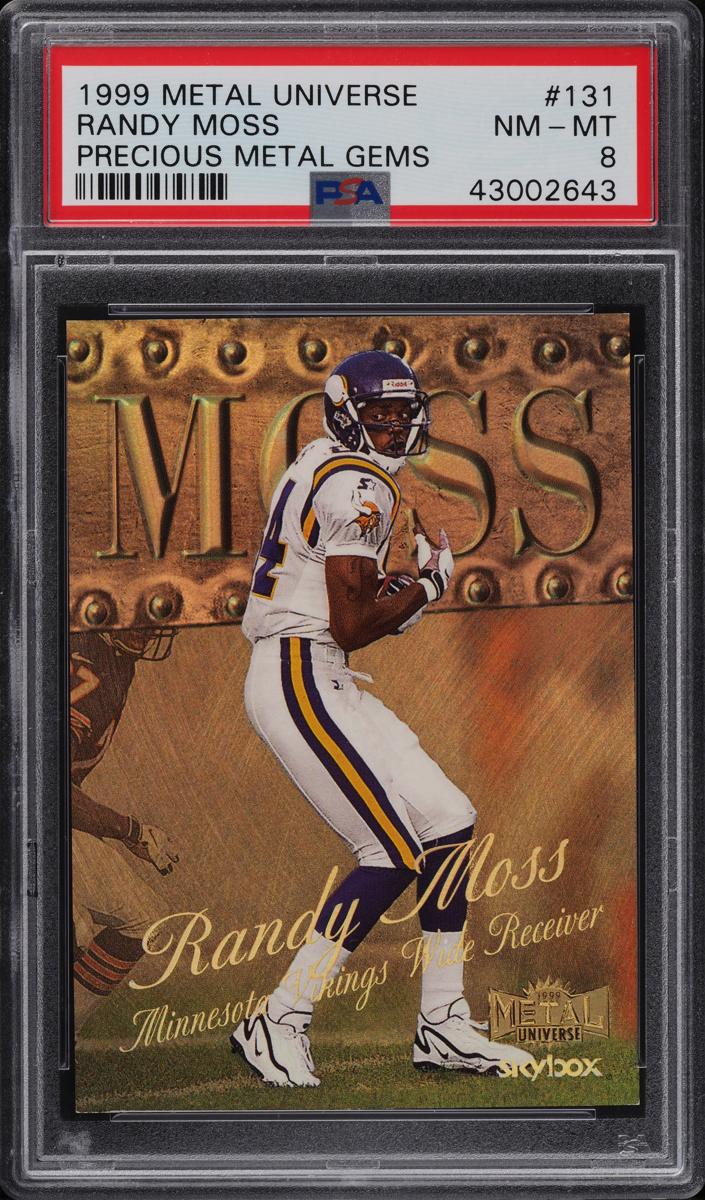 1999 Randy Moss [Precious Metal Gems] #131