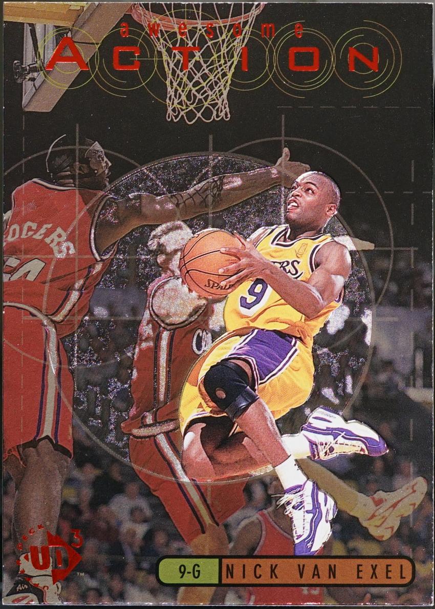 1997 UD3 Nick Van Exel #A2 card