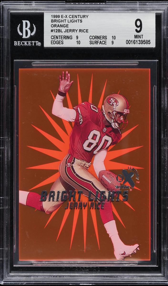 1999 Jerry Rice [Orange] #12 BL