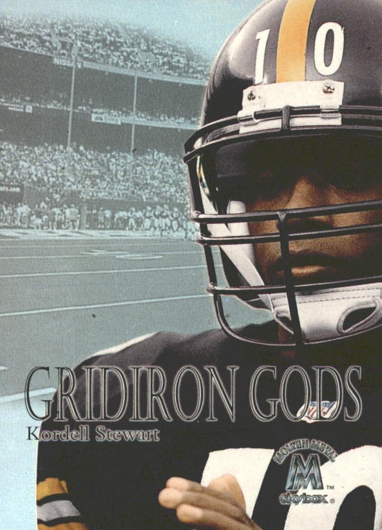1999 Skybox Molten Metal Kordell Stewart #18GG card