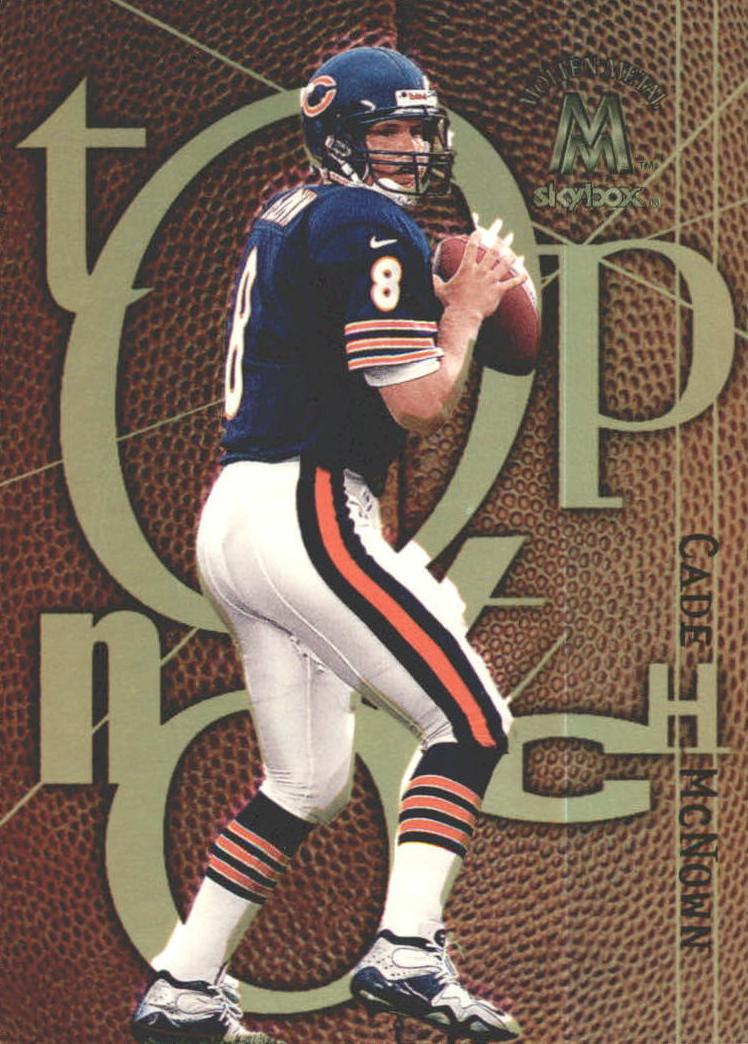1999 Skybox Molten Metal Cade McNown #2TN card