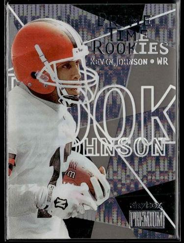 1999 Skybox Premium Kevin Johnson #11 PR card