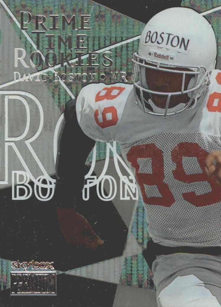 1999 Skybox Premium David Boston #5 PR card