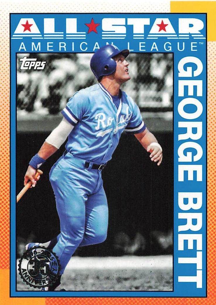 2025 Topps George Brett #90AS-3 card