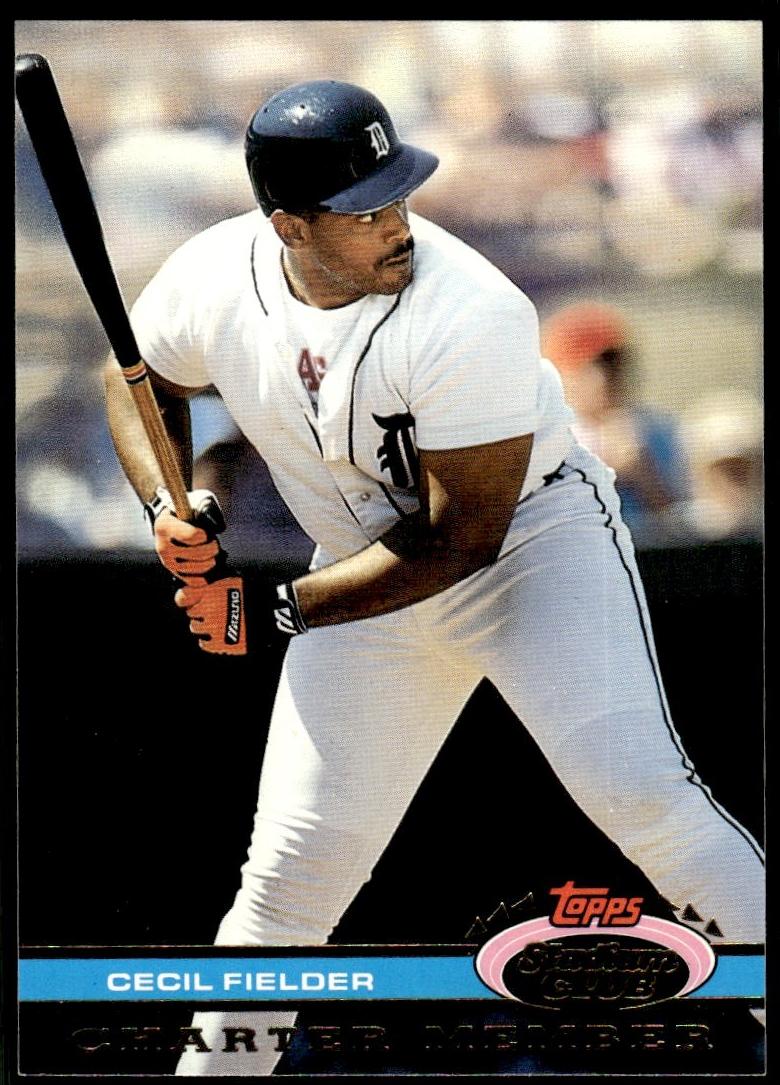 1991 Cecil Fielder [Variation] #NNO