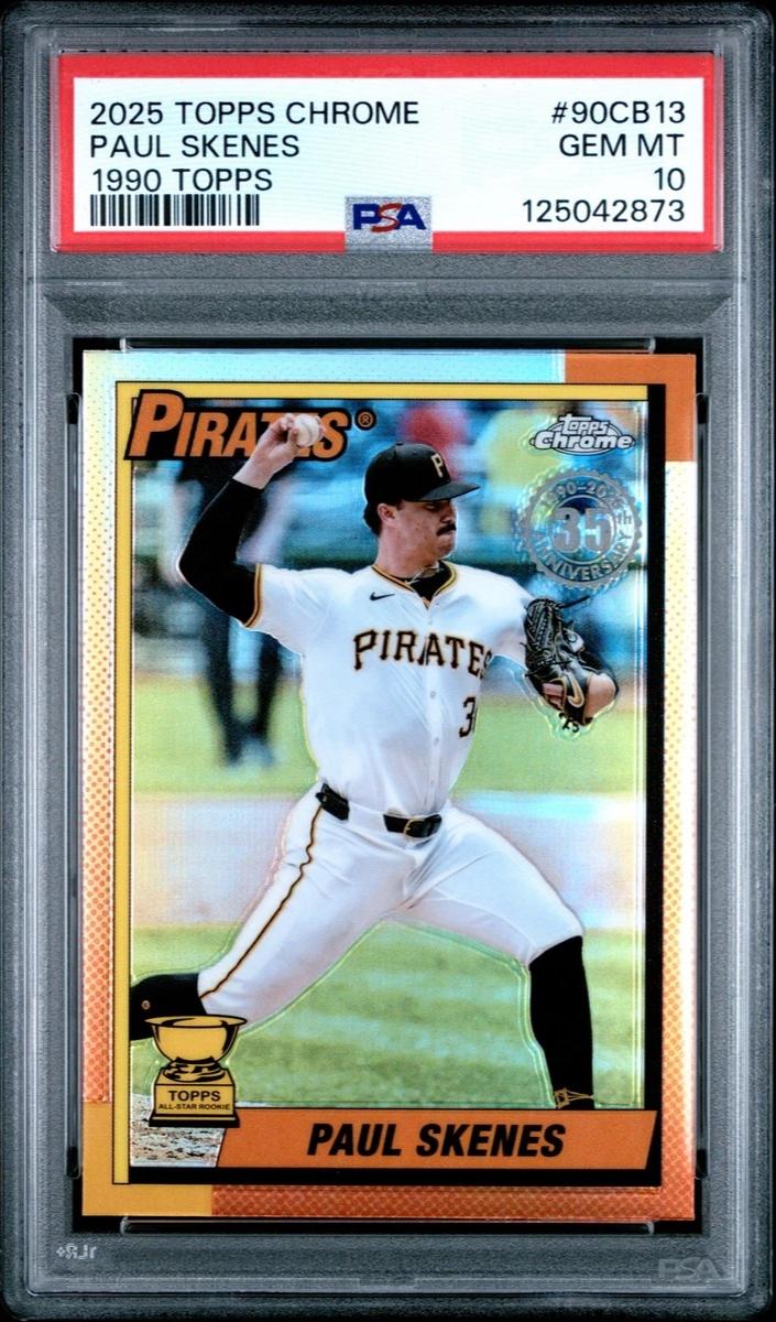 Paul Skenes - 2025 Topps Chrome Baseball