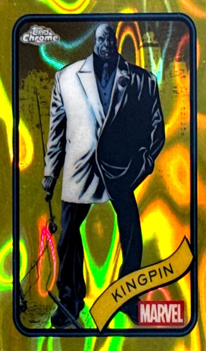 2025 Kingpin [Clawed Chrome Black Refractor] #164
