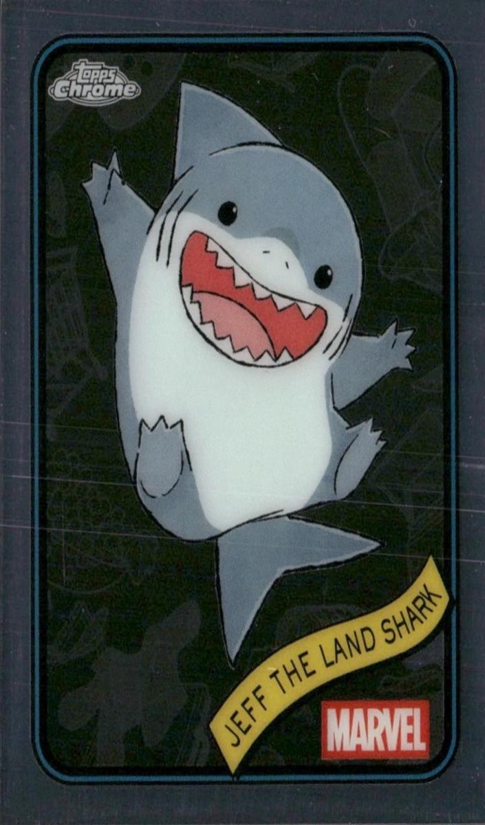 2025 Jeff THE LAND Shark [Clawed Chrome Red Refractor] #156