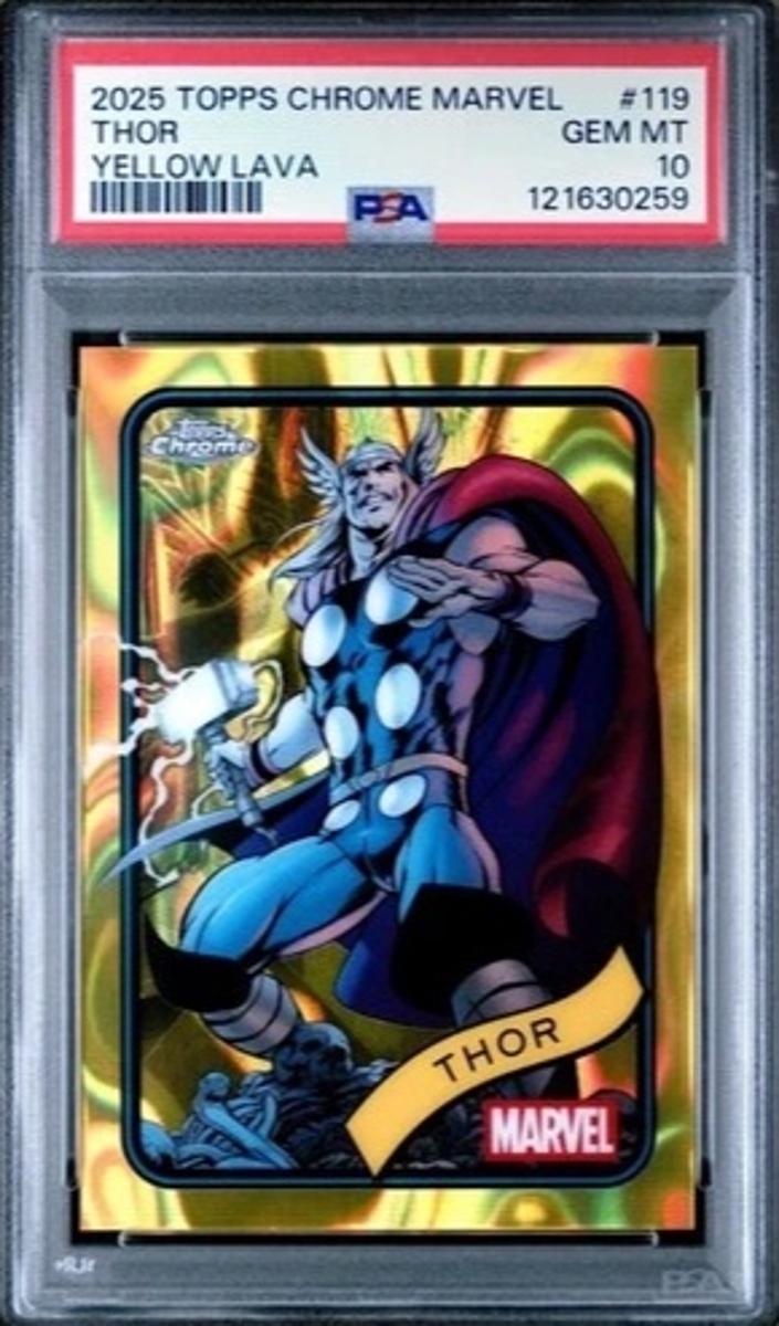 2025 Thor [Red Wave Refractor] #119