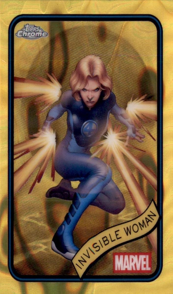 2025 Invisible Woman [Yellow Lava Refractor] #174