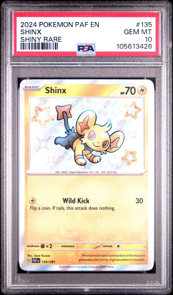 Shinx 2024 Pokemon Scarlet & Violet Paldean Fates