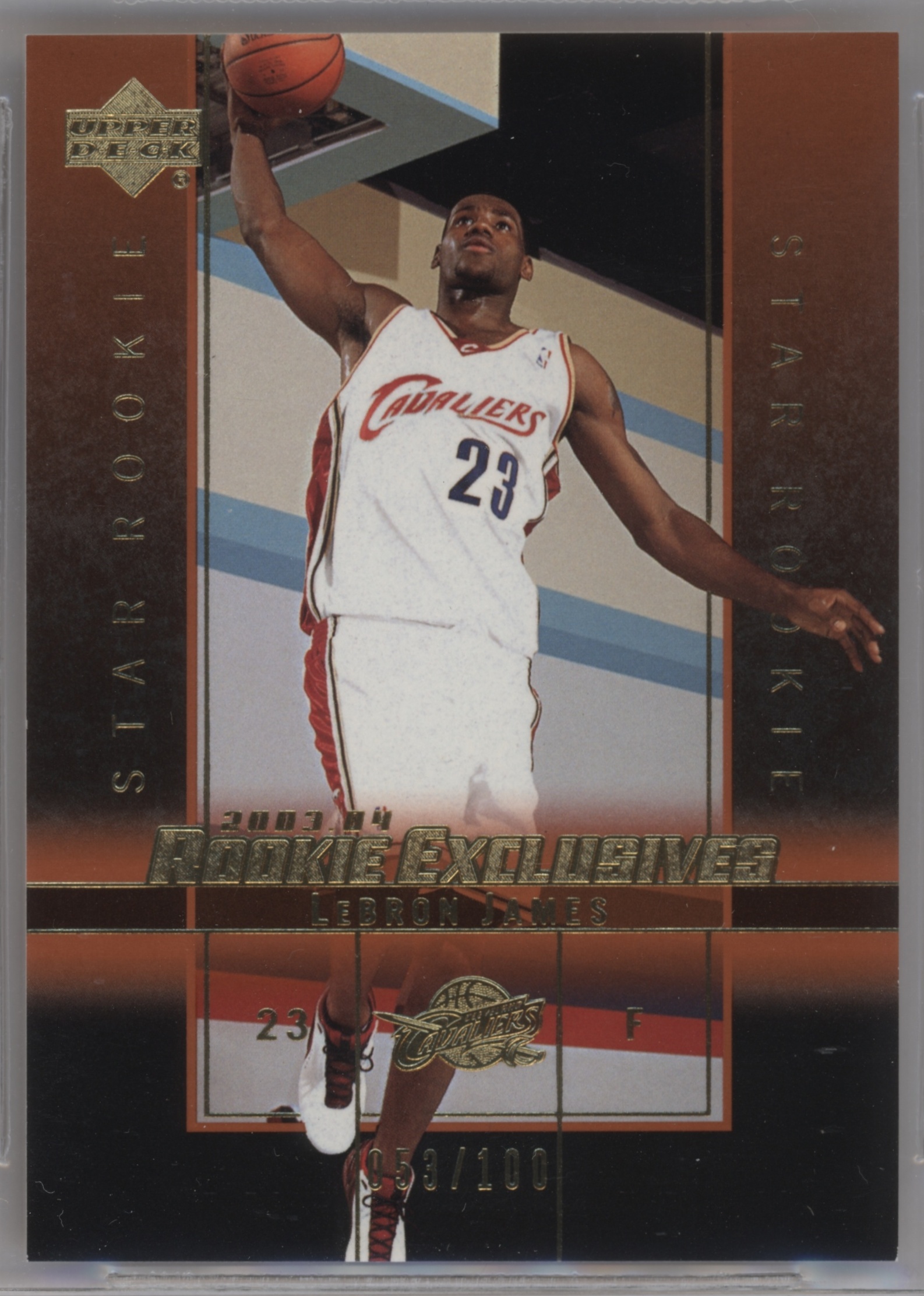 2003 Lebron James [Gold] #1