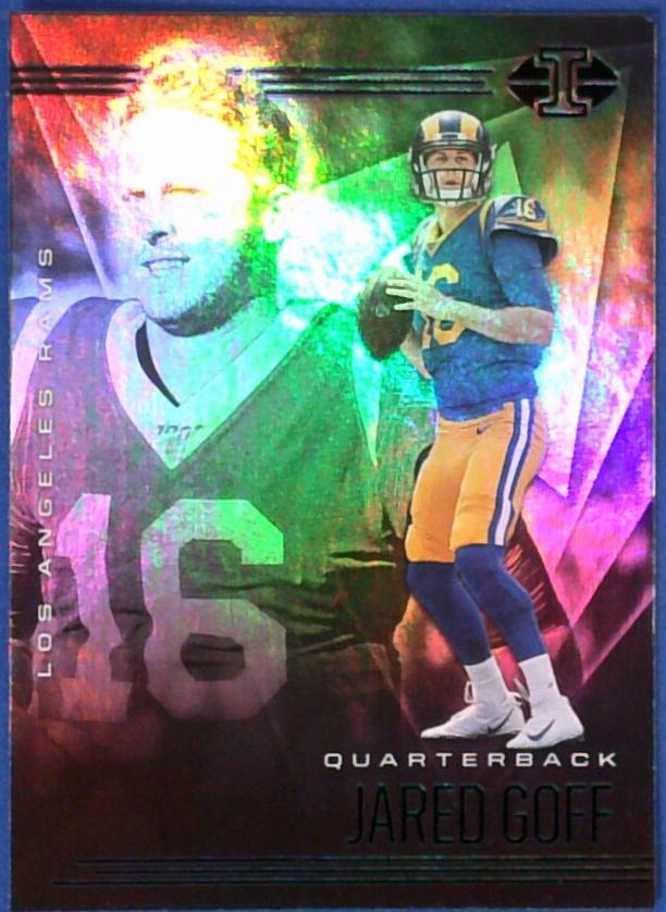 2020 Panini Illusions Jared Goff #71 card