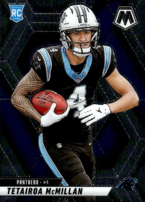 Tetairoa McMillan 2025 Mosaic Football card