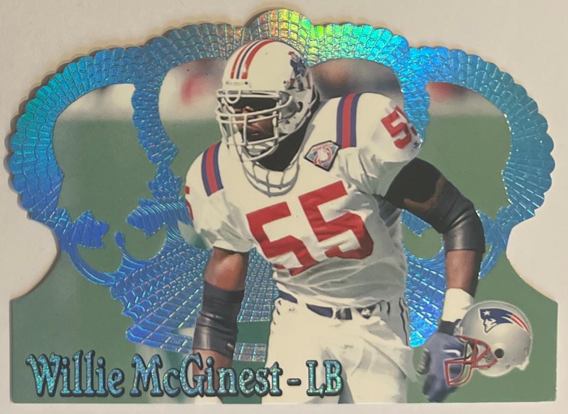 1995 Willie McGinest [Blue Holofoil] #113