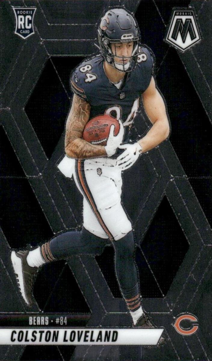 Colston Loveland 2025 Mosaic Football card