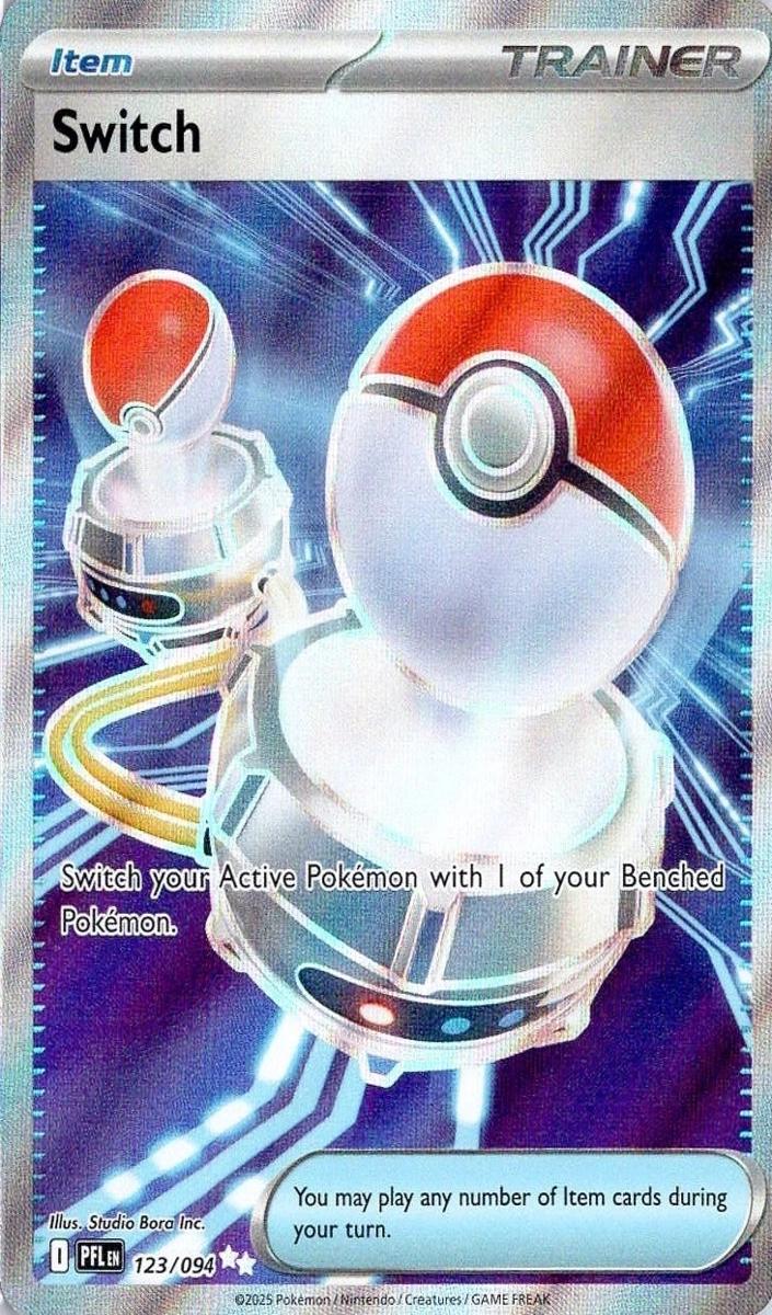 Switch 2025 Pokemon Mega Evolution Phantasmal Flames