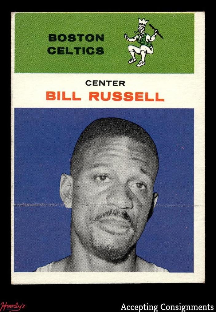 Bill Russell 1961 Fleer Basketball