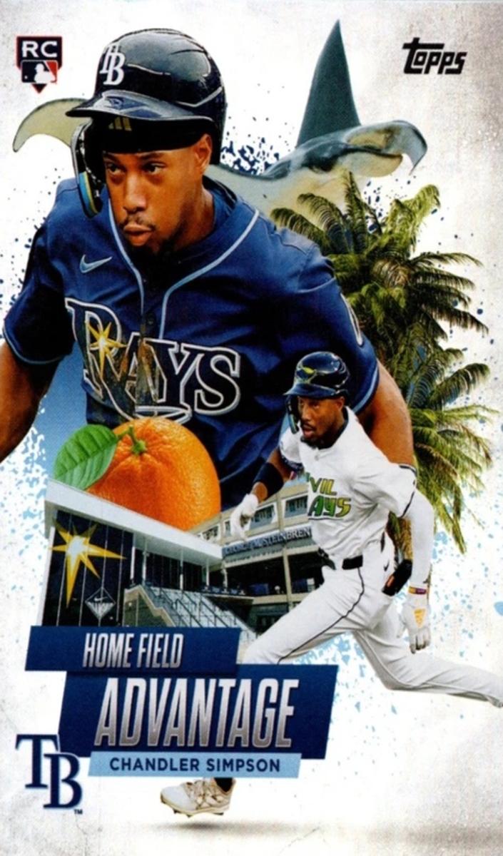 Chandler Simpson 2025 Topps Update Home Field Advantage Baseball