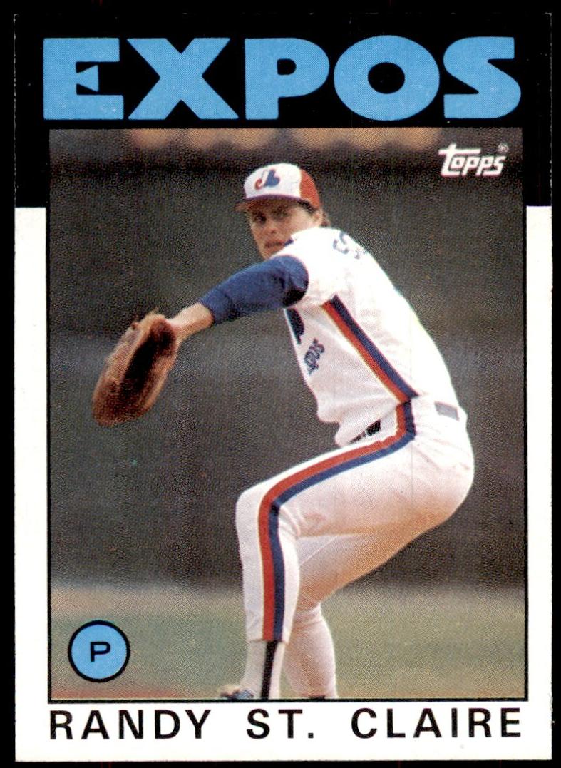 1986 Randy St. Claire #89