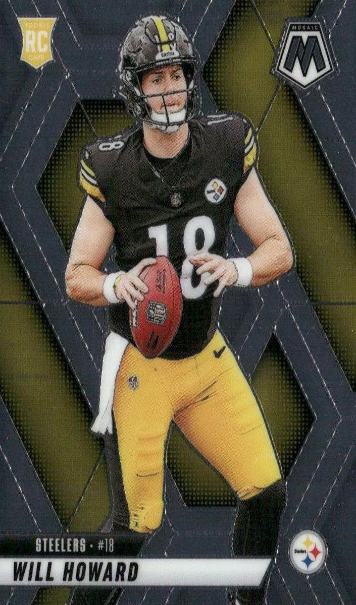Will Howard 2025 Mosaic Football card