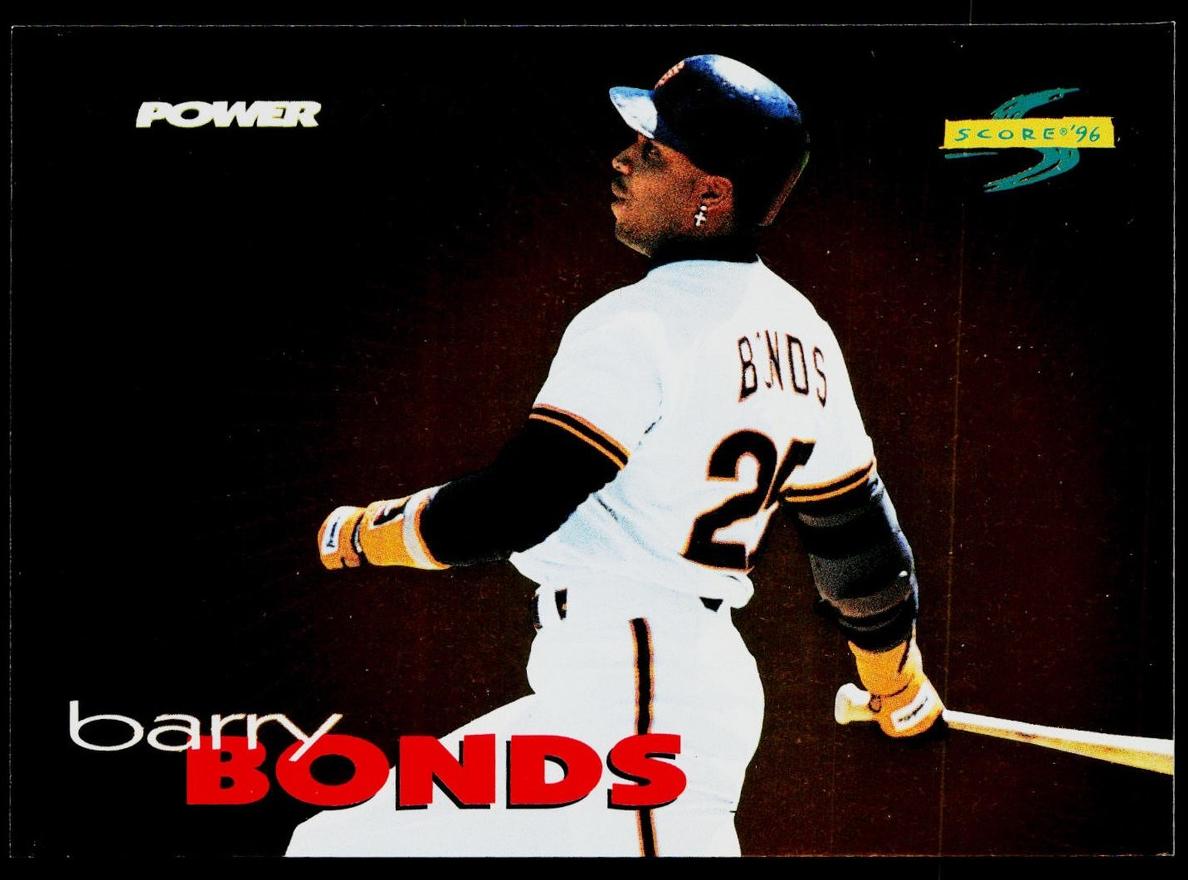 1996 Score Barry Bonds #13 card