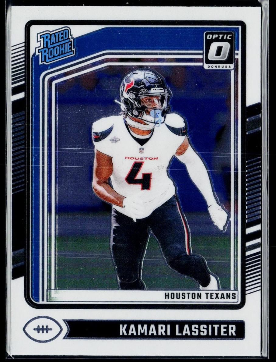 Kamari Lassiter 2024 Donruss Optic Football card