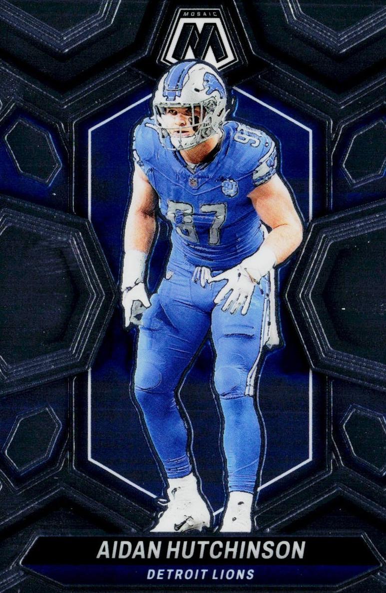 Aidan Hutchinson 2024 Mosaic Football card